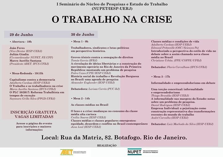 Trabalho e Crise