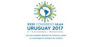 Convocatoria a XXXI Congreso de la Asociación Latinoamericana de Sociología