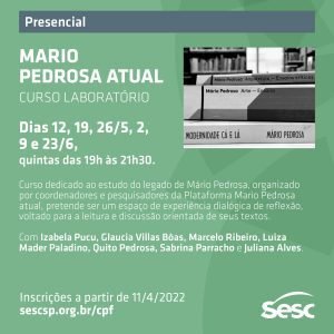 Curso-laboratório MARIO PEDROSA ATUAL