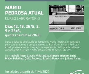 Curso-laboratório MARIO PEDROSA ATUAL