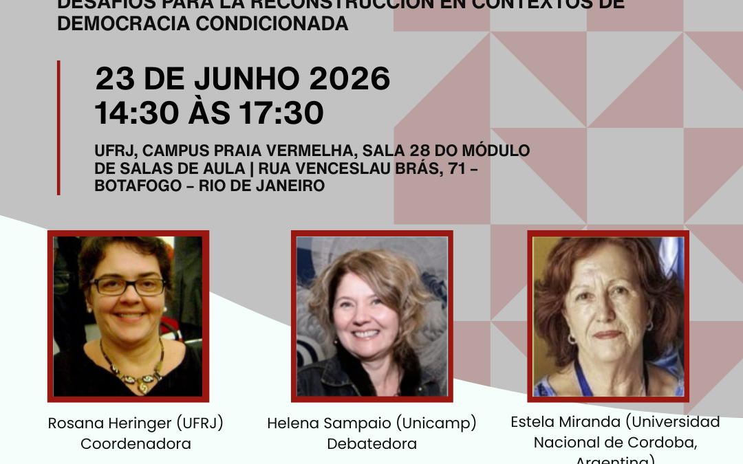 SBS e LEPES promovem encontro do CP 21 sobre os desafios da universidade argentina contemporânea