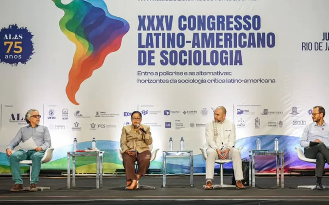 A Sociedade Brasileira de Sociologia (SBS) marcou presença na cerimônia de abertura do XXXV Congresso Latino-Americano de Sociologia (ALAS).