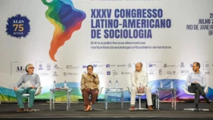 A Sociedade Brasileira de Sociologia (SBS) marcou presença na cerimônia de abertura do XXXV Congresso Latino-Americano de Sociologia (ALAS).