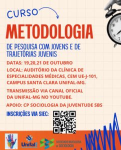 Curso aborda metodologias de pesquisa com jovens e trajetórias juvenis